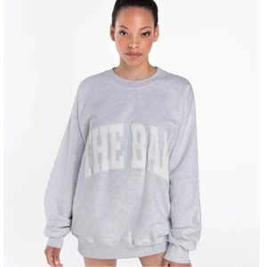 The bar - grey sweatshirt size m